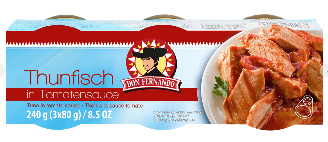 D.FERNANDO TUNA IN TOMATO 240G